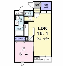 カーサ　プラシードの物件間取画像